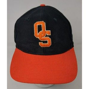 Vintage 90s Oklahoma State University Baseball Hat Cap OSU Cowboys Fitted 7‎ 1/4